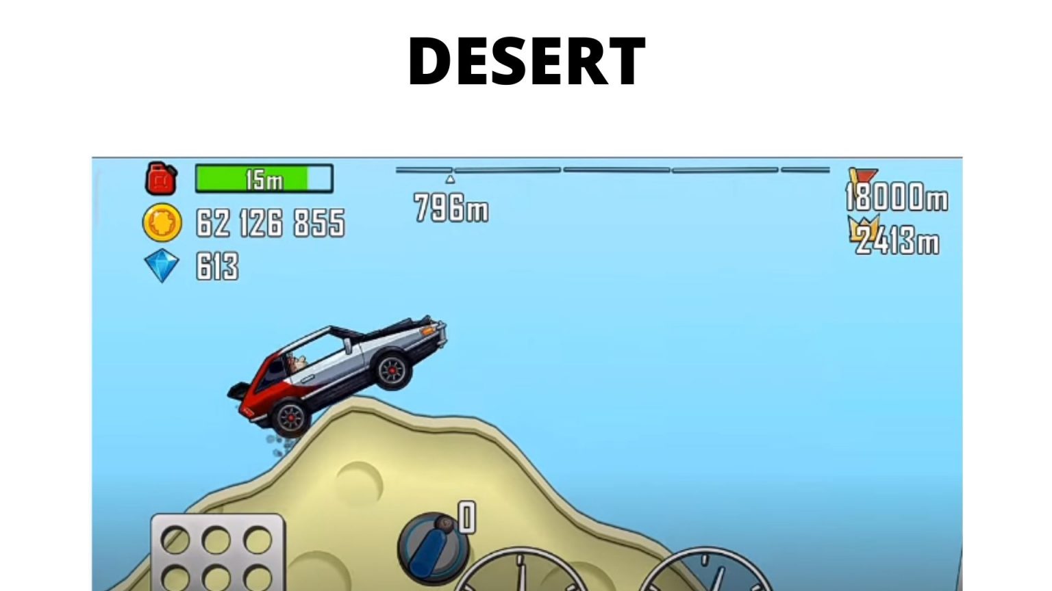 hill climb racing best vehicle mobile