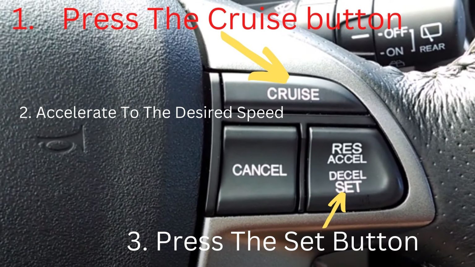 What Is Cruise Main In Honda City, Accord, Civic, HRV, CRV? VehicleChef
