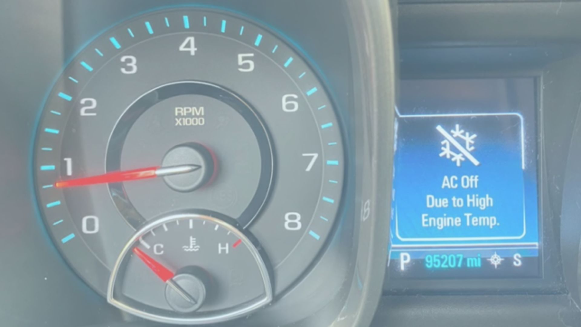 Car Says AC Off Due To High Temperature
