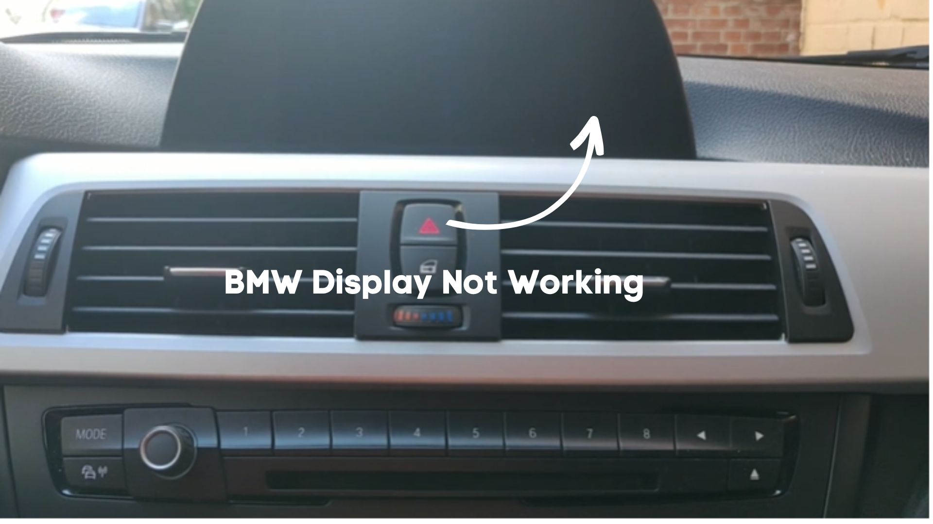 bmw e60, e90, x3, sport display not working